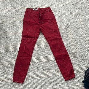 Anthropologie High Rise Denim Legging
